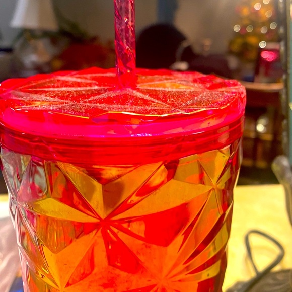 Starbucks raspberry summer cold brew cup nwt straw included - Picture 7 of 9